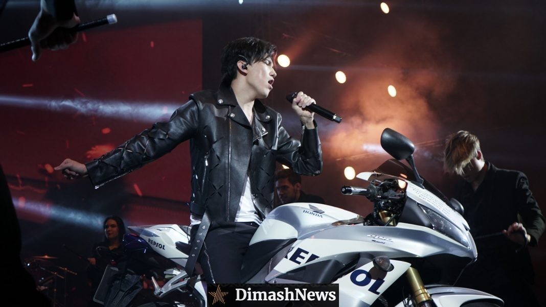 Performance by Dimash Kudaibergen in Ekaterinburg