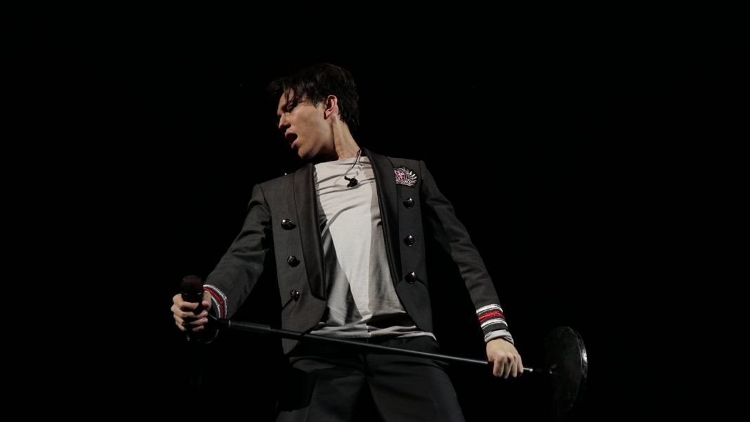 Performance by Dimash Kudaibergen in Ekaterinburg