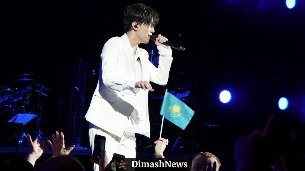 Performance by Dimash Kudaibergen in Ekaterinburg