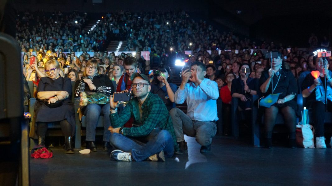 Performance by Dimash Kudaibergen in Ekaterinburg