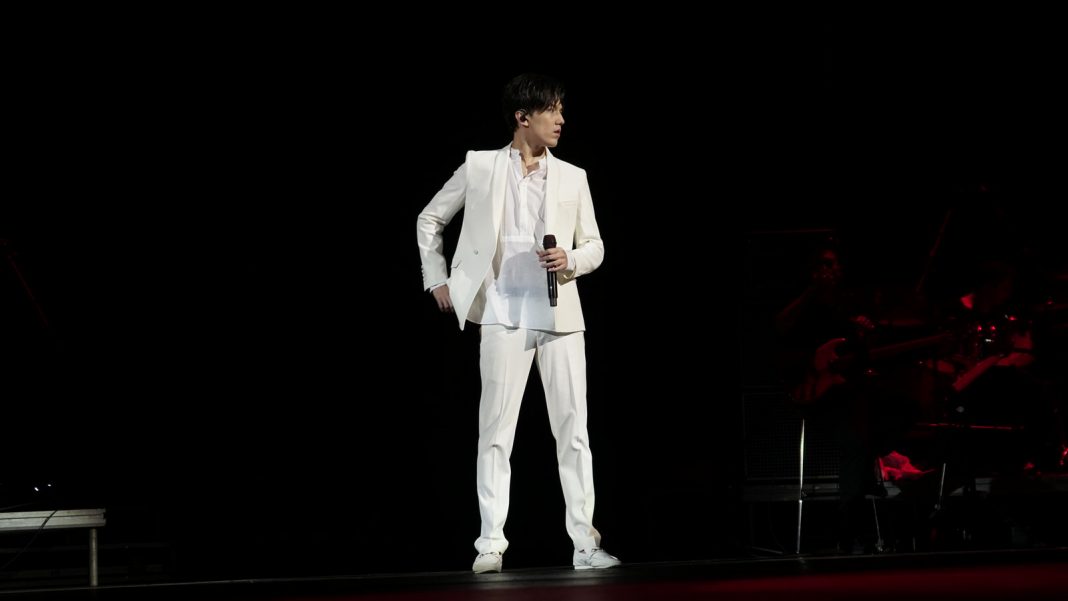 Performance by Dimash Kudaibergen in Ekaterinburg