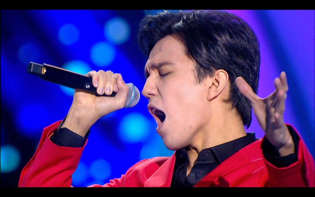 Dimash presented a new song, written by Lara Fabian