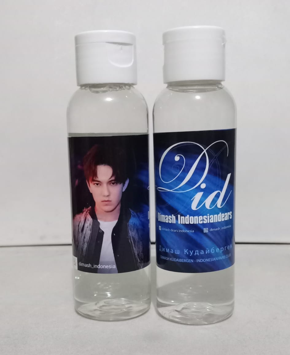 Dimash's Fan Club in Indonesia distributes antiseptics to help people fight coronavirus