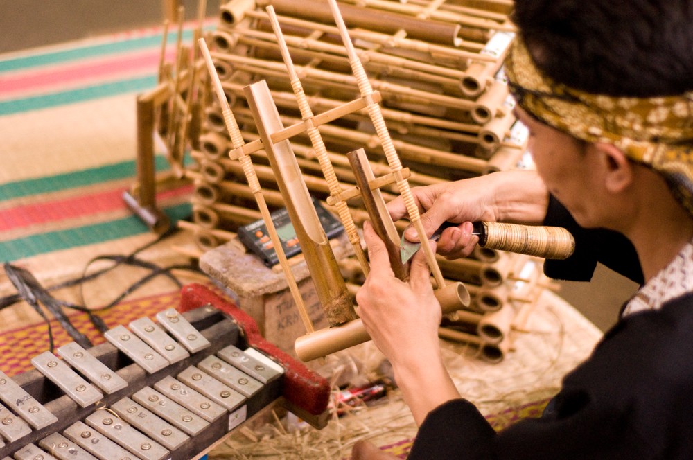 The charm of Angklung