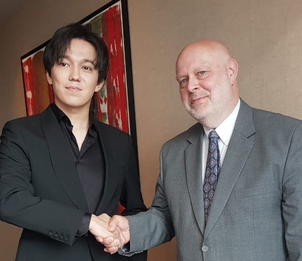 Dimash met with the UN representative in Kazakhstan