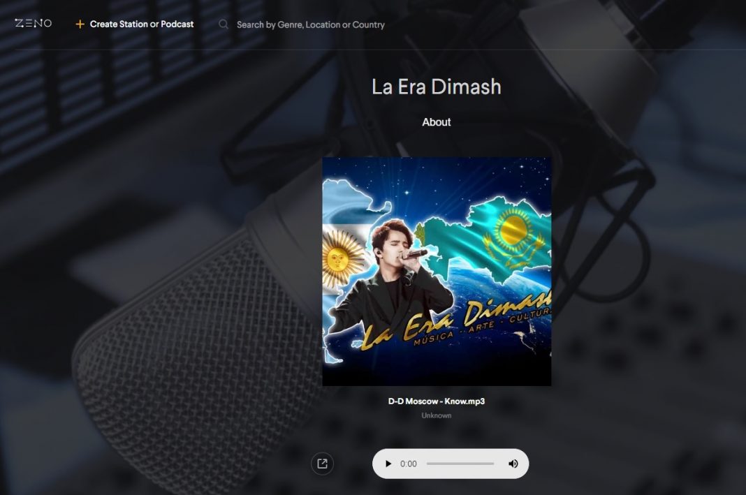 Radio station with a round-the-clock broadcast of Dimash’s songs “La Era Dimash" appeared in Argentina