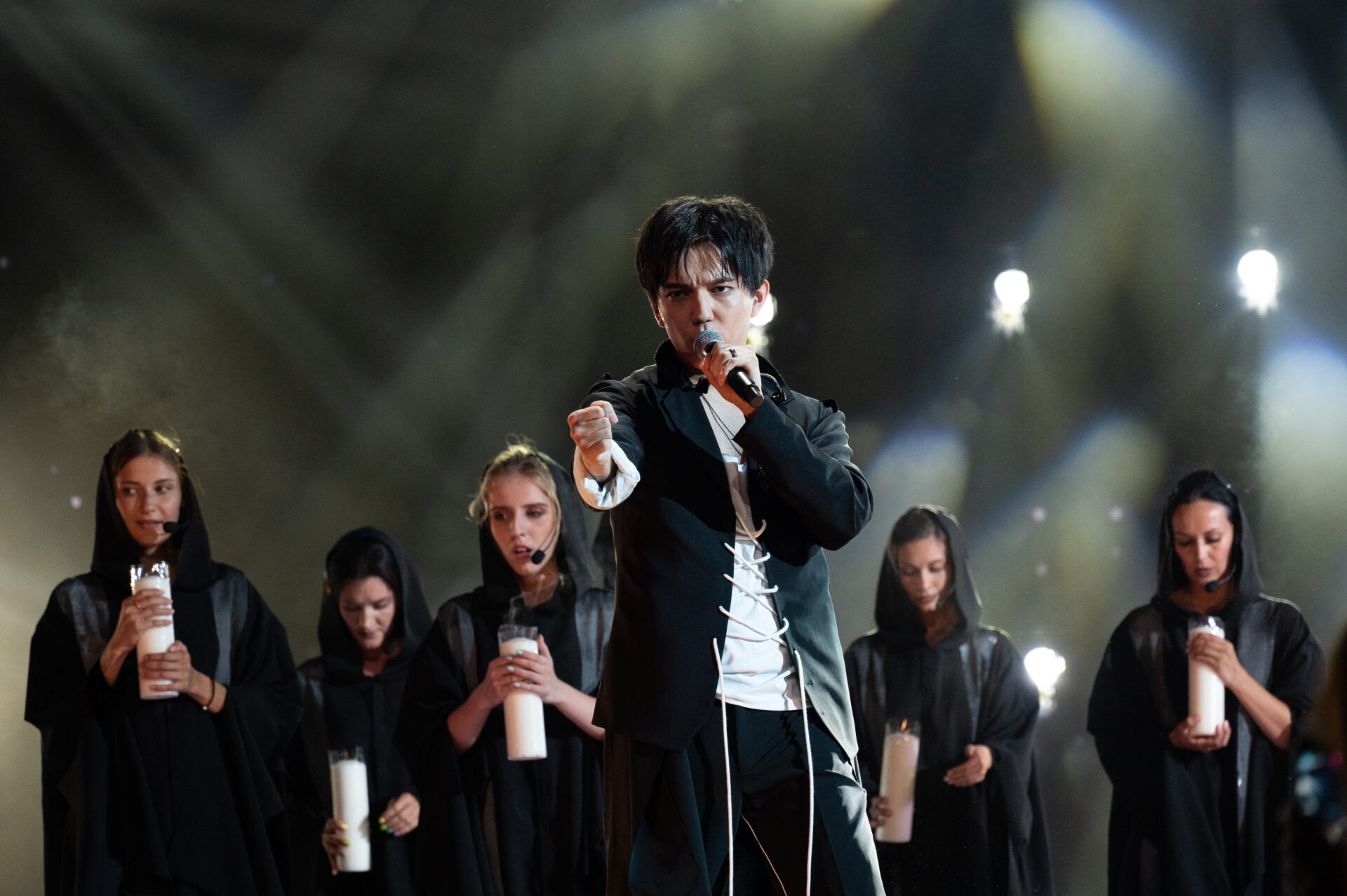 Kobyz the Stranger Dimash presents a song with a Kazakh folk