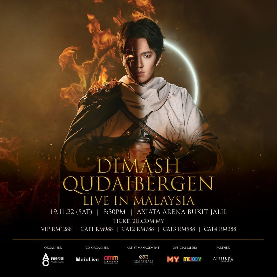 Dimash Qudaibergen will give a solo concert in Malaysia