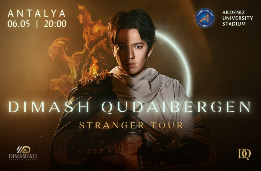 For the first time in Antalya as part of the "Stranger" tour, a solo concert by Dimash will take place