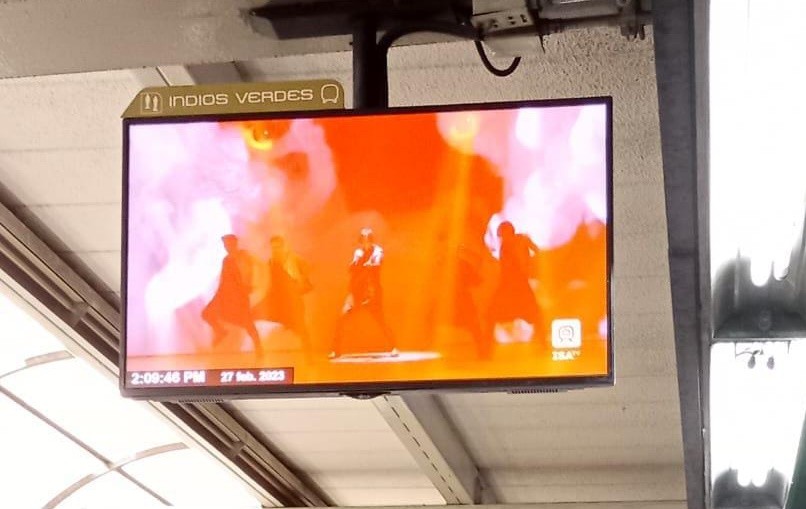 Dimash's KIELI MEKEN performance is broadcasted in Mexico's subway in honor of Nauryz