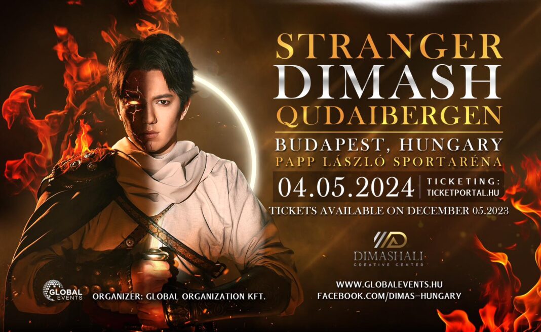 Dimash's new concert within the STRANGER world tour will take place in Hungary