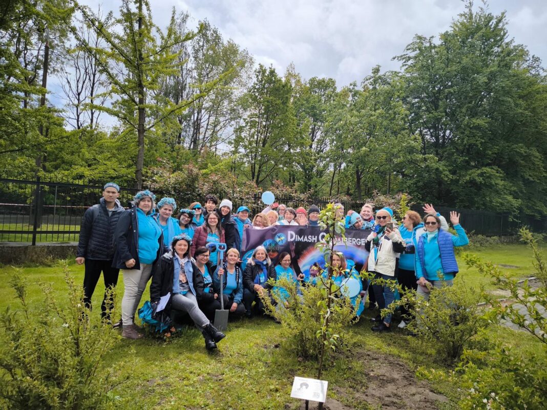 Polish Dears Plant a Tree in Honor of Dimash's Birthday