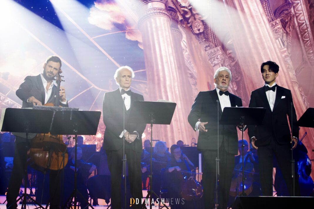 “My Way” by José Carreras, Plácido Domingo, HAUSER, and Dimash Qudaibergen on Virtuosos