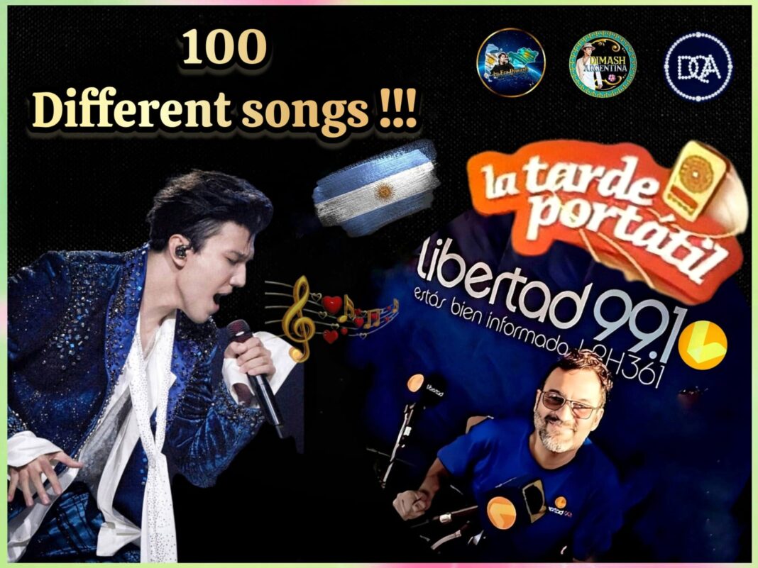 Over 100 Dimash Songs Featured on Argentine Radio