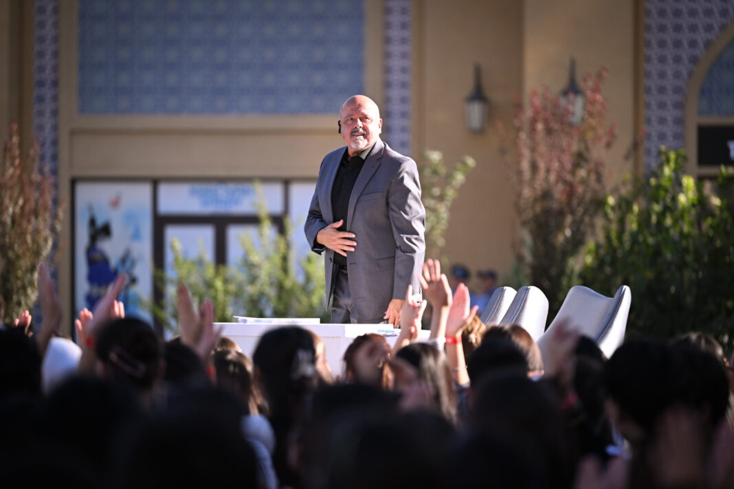 Two-time Grammy Award winner Walter Afanasieff visits Turkistan