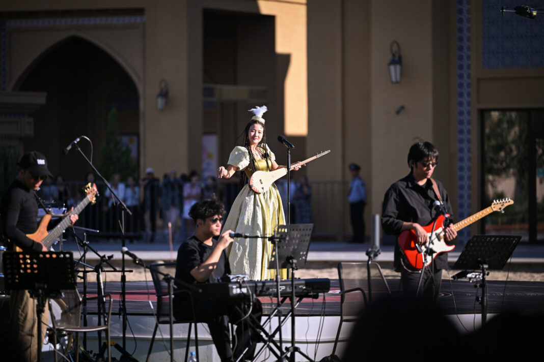 Filming of Dimash Qudaibergen's International Project  Filming of Dimash Qudaibergen's International Project "Voice Beyond Horizon" Begins in Turkistan Region