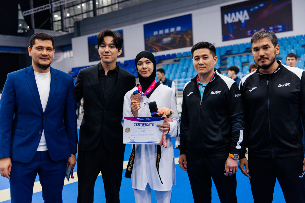 Dimash Qudaibergen and Gennadiy Golovkin support Team Kazakhstan at the World Taekwondo Championships in China Dimash Qudaibergen and Gennadiy Golovkin support Team Kazakhstan at the World Taekwondo Championships in China