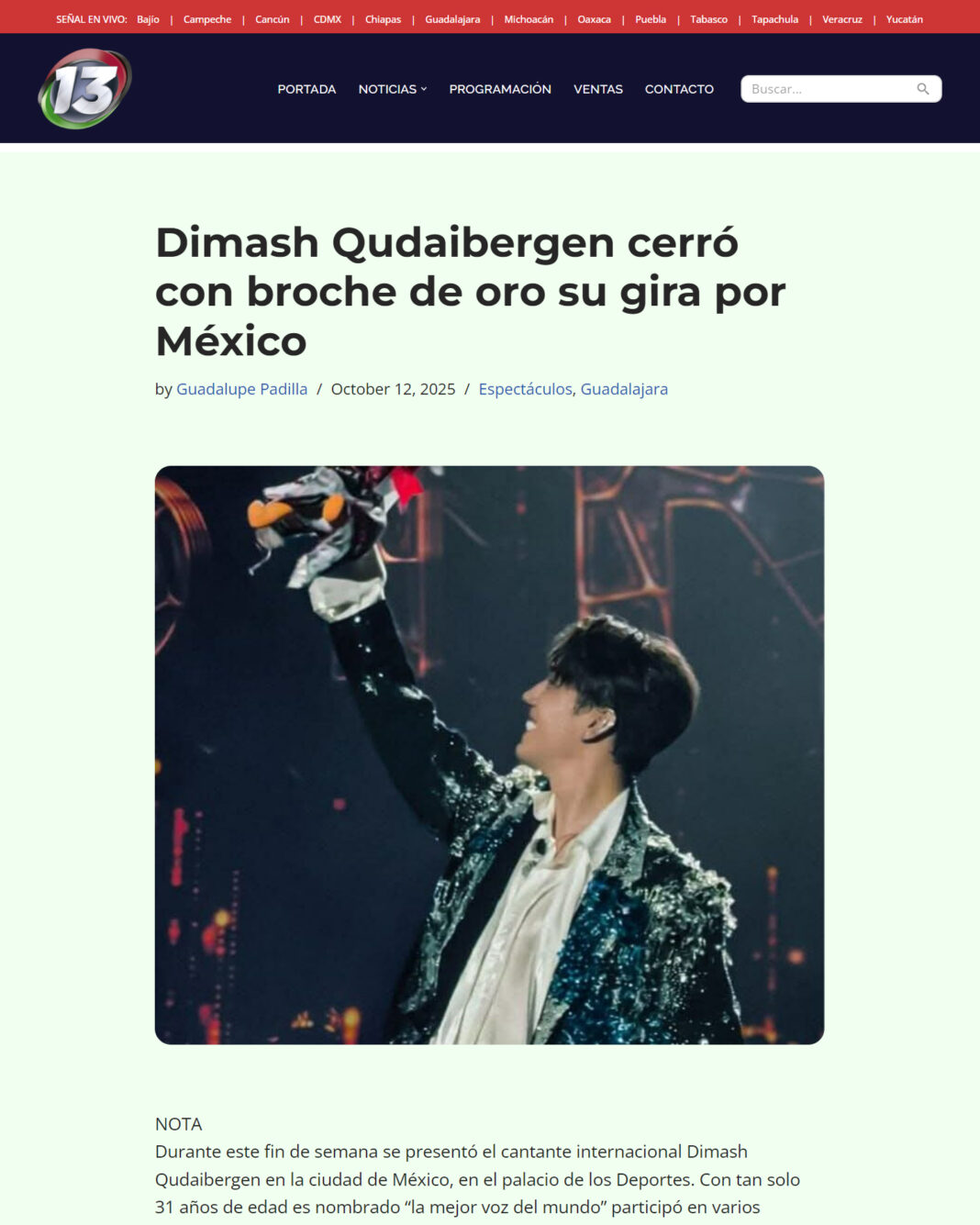 America Awaits Dimash Qudaibergen’s New Concerts – Foreign Media on the “Stranger” Shows in New York and Mexico City