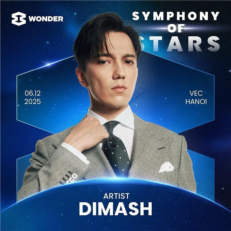 Dimash Qudaibergen will take part in 8WONDER Winter 2025: Symphony of Stars in Vietnam