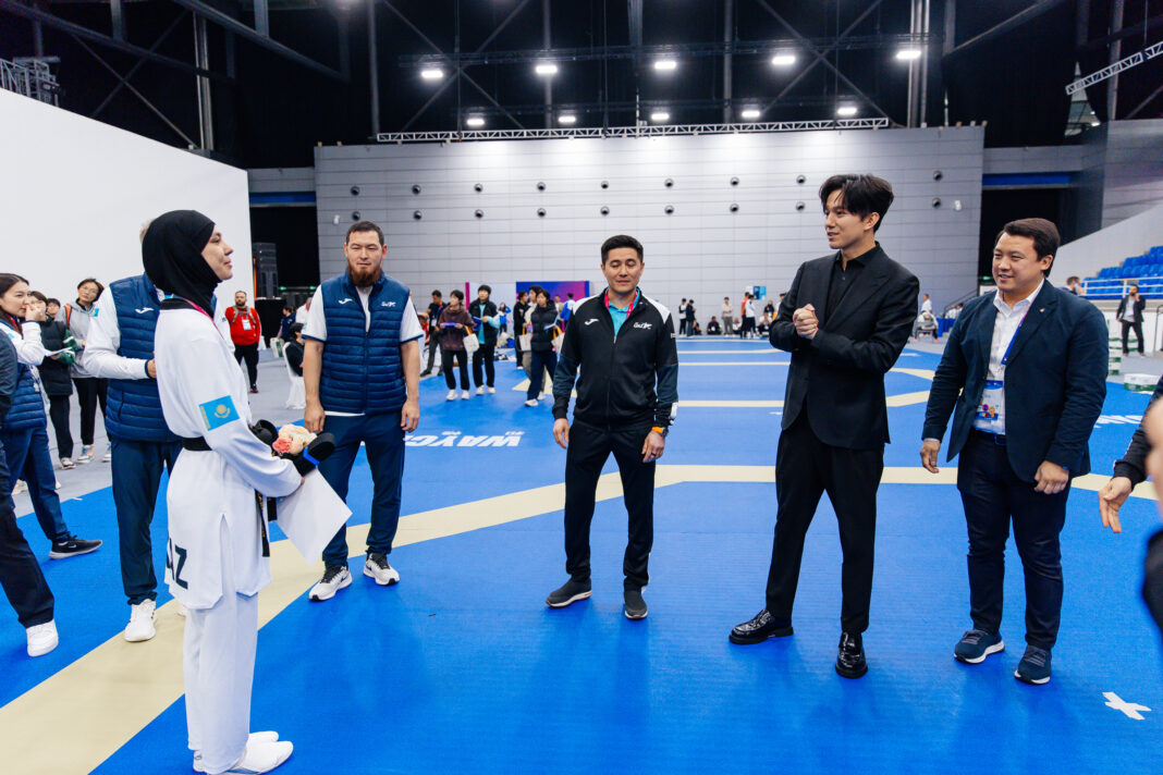 Dimash Qudaibergen and Gennadiy Golovkin support Team Kazakhstan at the World Taekwondo Championships in China Dimash Qudaibergen and Gennadiy Golovkin support Team Kazakhstan at the World Taekwondo Championships in China