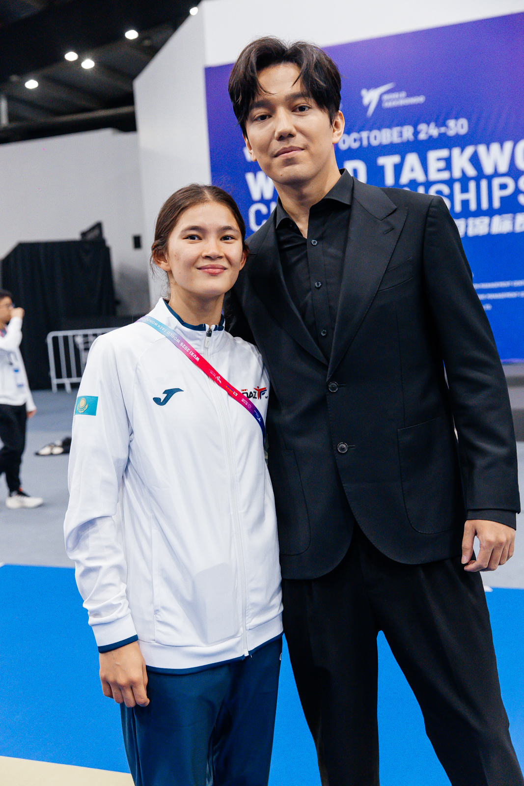 Dimash Qudaibergen and Gennadiy Golovkin support Team Kazakhstan at the World Taekwondo Championships in China Dimash Qudaibergen and Gennadiy Golovkin support Team Kazakhstan at the World Taekwondo Championships in China