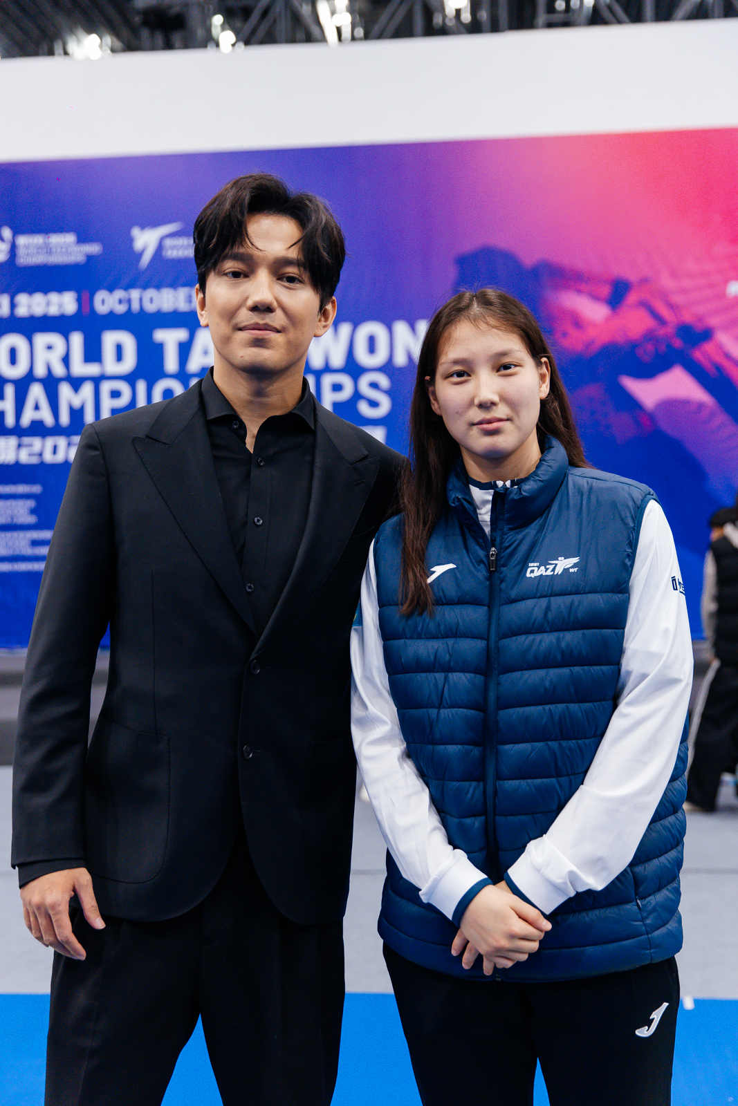 Dimash Qudaibergen and Gennadiy Golovkin support Team Kazakhstan at the World Taekwondo Championships in China Dimash Qudaibergen and Gennadiy Golovkin support Team Kazakhstan at the World Taekwondo Championships in China
