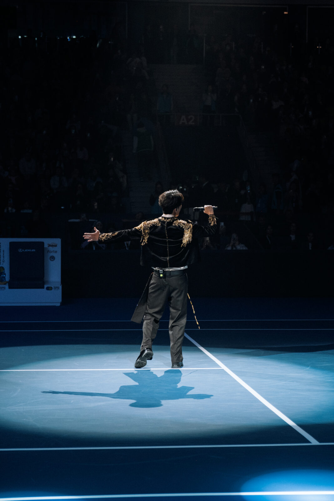 Dimash Qudaibergen Premieres a New Song at Almaty Open ATP 250