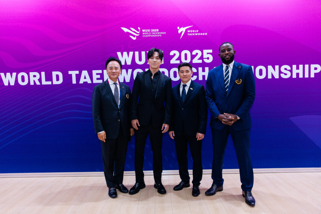 Dimash Qudaibergen and Gennadiy Golovkin support Team Kazakhstan at the World Taekwondo Championships in China Dimash Qudaibergen and Gennadiy Golovkin support Team Kazakhstan at the World Taekwondo Championships in China