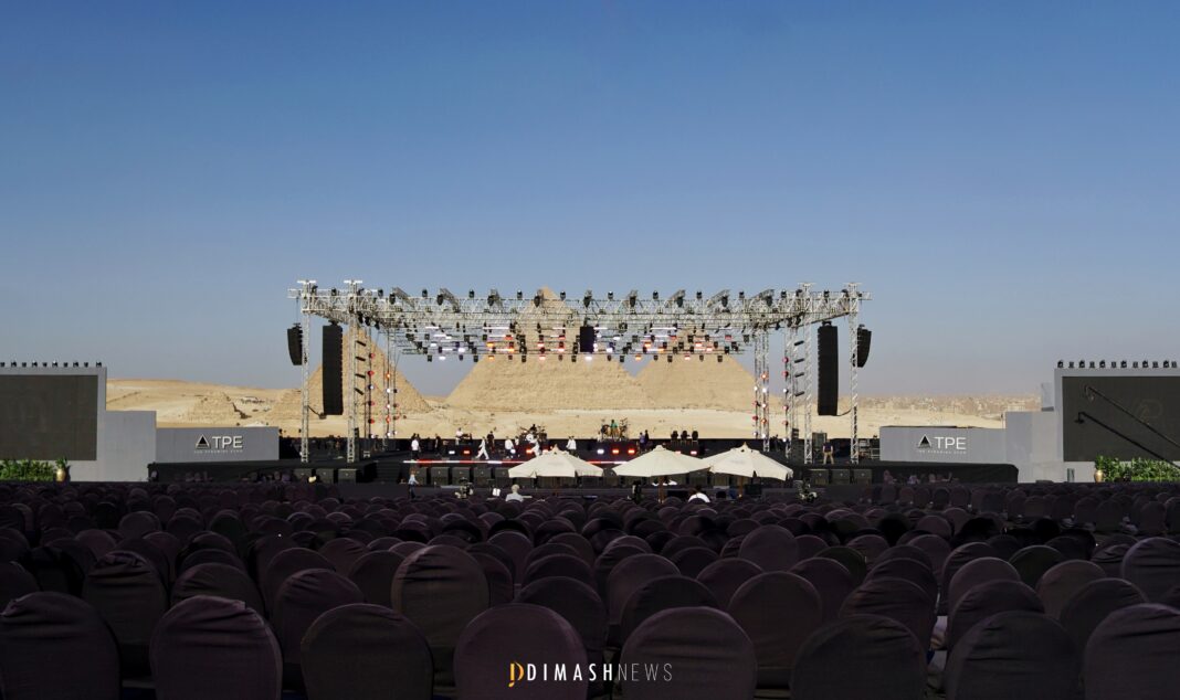 Dimash Qudaibergen and his team have arrived in Egypt to take part in the “The Pyramids Echo” festival