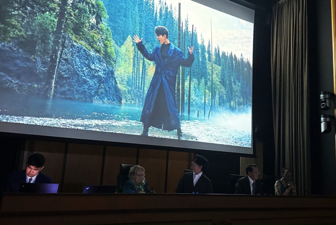 Dimash Qudaibergen Took Part in the Reopening Ceremony of the Kazakh Hall at the Palace of Nations in Geneva