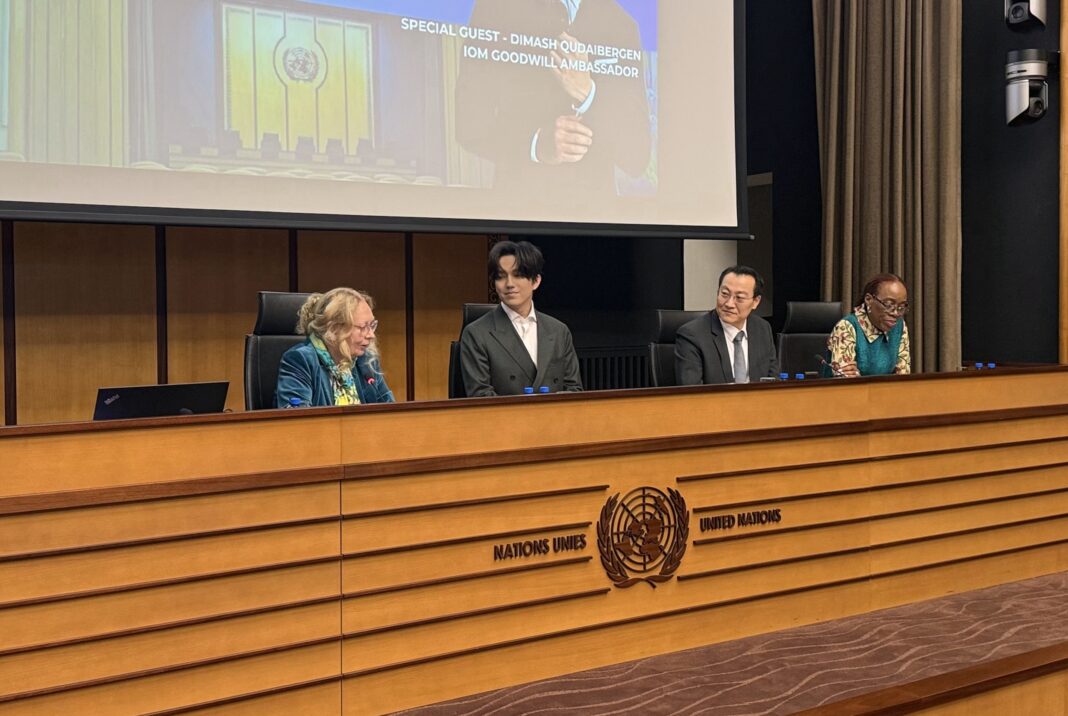 Dimash Qudaibergen Took Part in the Reopening Ceremony of the Kazakh Hall at the Palace of Nations in Geneva