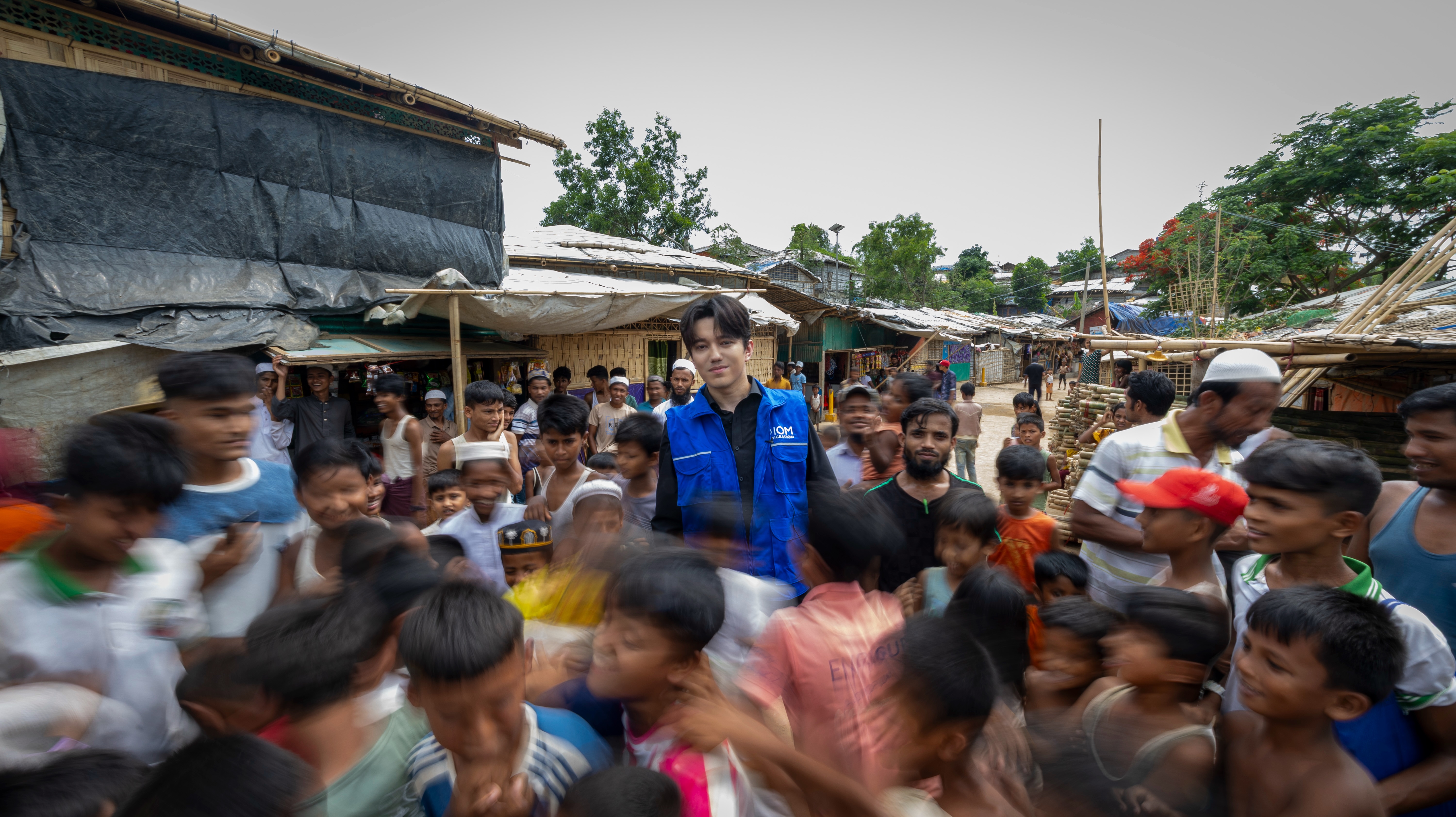Dimash Qudaibergen Visits a Camp for Forcibly Displaced People in Cox’s Bazar Dimash Qudaibergen Visits a Camp for Forcibly Displaced People in Cox’s Bazar