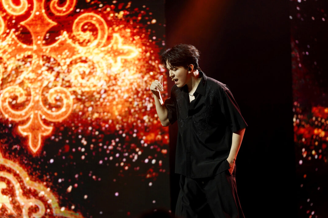 Dimash Qudaibergen Performs at the Opening of Astana Finance Days 2026