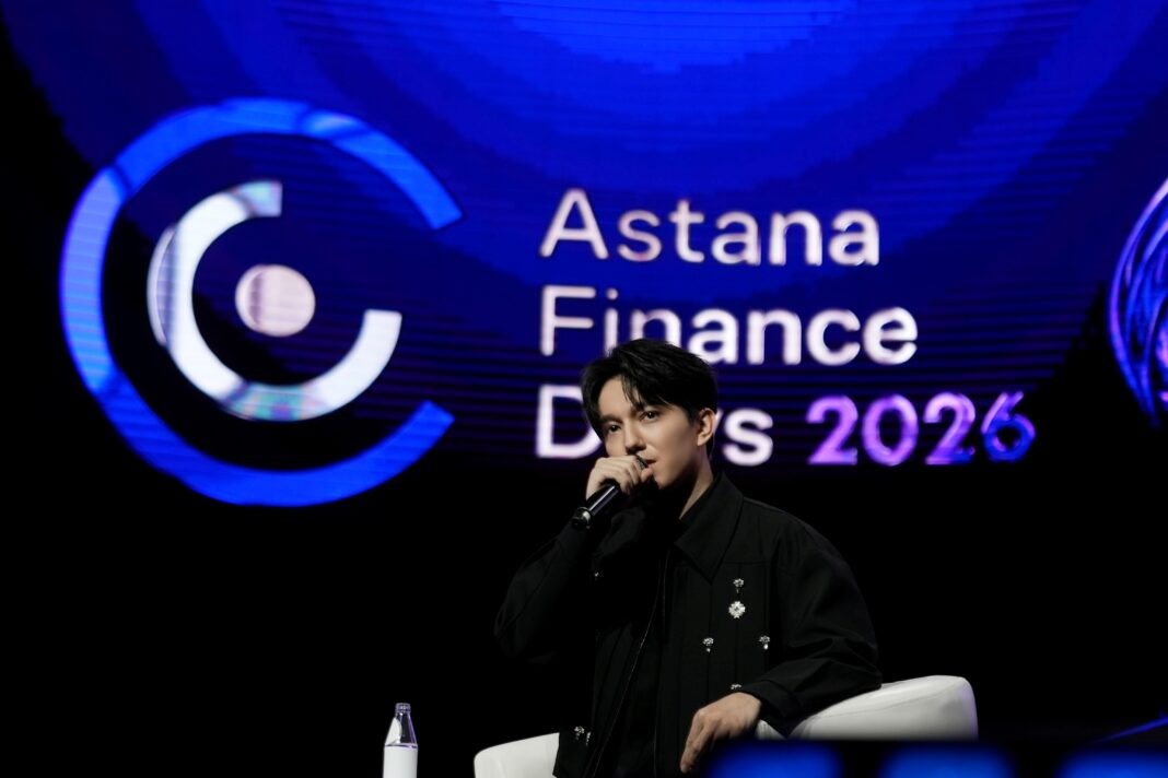 Dimash Qudaibergen Performs at the Opening of Astana Finance Days 2026